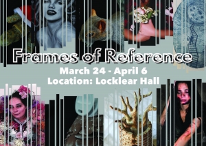 Senior capstone exhibition Frames of Reference on display at UNCP