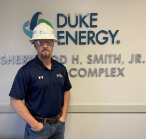 Richmond Community College Electronics Engineering Technology graduate Matthew Wood is a DCS System Owner for Duke Energy.