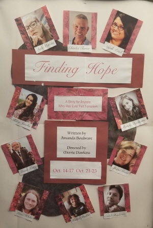 &quot;Finding Hope,&quot; written by local playwright Amanda Boulware, opens this week at Richmond Community Theatre.