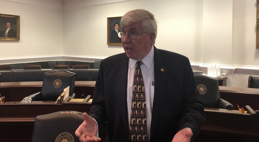 Sen. Tom McInnis was a primary sponsor of a bill tightening the law regarding the theft of catalytic converters.