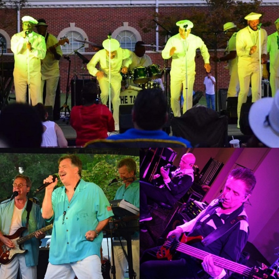 The Tams, Embers and Too Much Sylvia return to Rockingham for the Thursday Plaza Jam summer concert series, running the first Thursday of each month. However the Embers will perform on Wednesday, July 3.