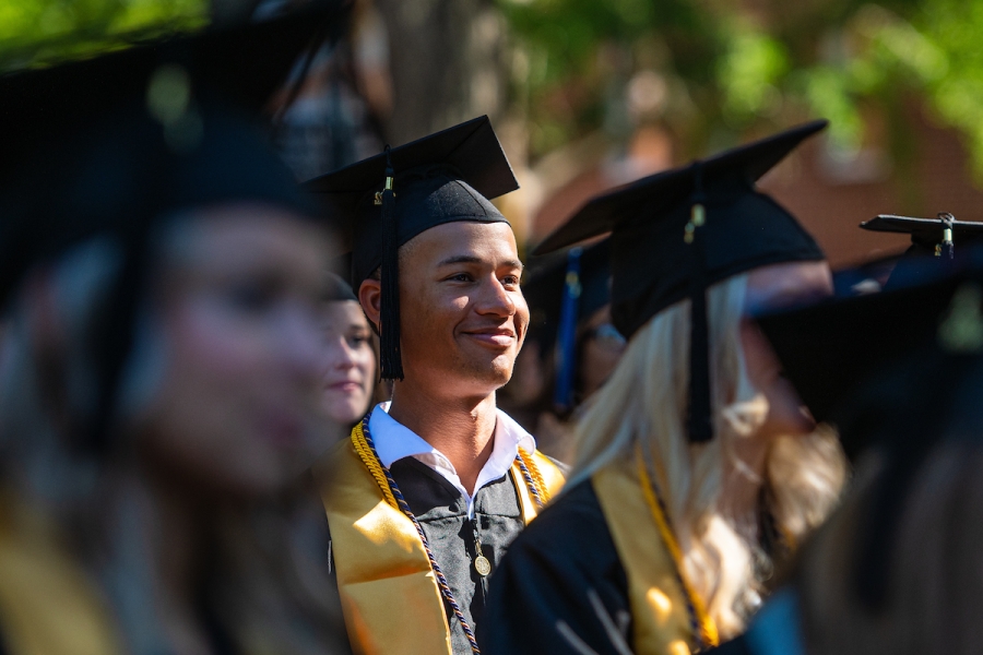 Wingate graduates urged to be bold and authentic, as 416 receive degrees