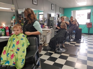 Hair salons in Richmond County, like Head 2 Toe, were taking in as many clients as they could Wednesday before they had to shut down at 5 p.m. by order of Gov. Roy Cooper.