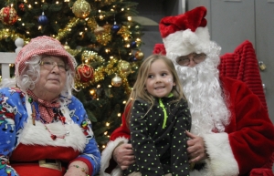 Santa and Mrs. Claus were just part of Ellerbe&#039;s Hometown Christmas celebration Friday evening.