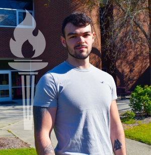Tristan Poole, a graduate of Richmond Community College, is working on a bachelor’s degree in Computer Science at UNC-Charlotte and has also joined the Army ROTC in order to become a commissioned officer in the military.
