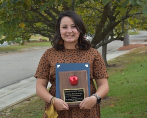 Lauren Marcincavage named Richmond County Schools’ 2021-2022 Beginning Teacher of the Year