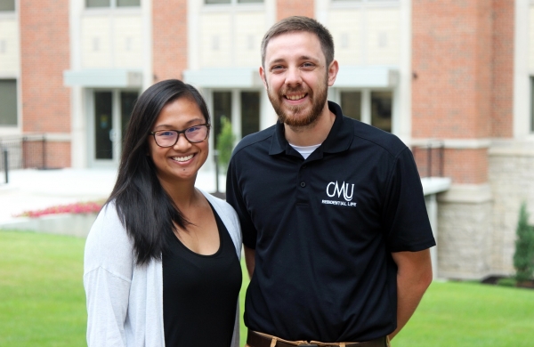 Nicole Walker, of Rockingham is one of two residence hall directors recently hired at Central Methodist University in Missouri. The other is Darren Jones, a graduate of CMU.