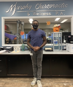 Roderick Hudgen, who has several family members in the health field, has been interning at Murphy Chiropractic.