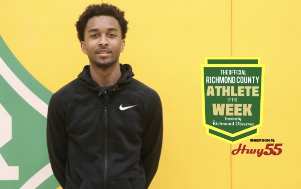 Senior shooting guard Deshon Watson has been named the Official Richmond County Male Athlete of the Week presented by HWY 55.