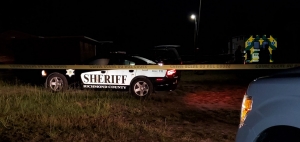 The Richmond County Sheriff&#039;s Office conducts a homicide investigation in Hoffman late Tuesday night.