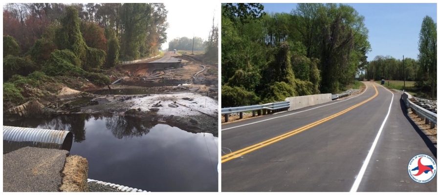 Zion Church Road, near Mount Olive in Wayne County, was the last road in North Carolina to reopen since Hurricane Florence.