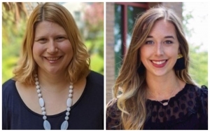 Meg Smith, left, and Anna Hampton have been named 2022-2023 North Carolina Albert Schweitzer Fellows. 