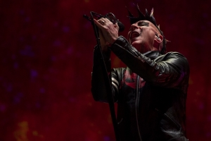 Tool frontman Maynard James Keenan sings during the band&#039;s performance Sunday at the PNC Arena in Raleigh. See more photos on the RO&#039;s Facebook page.