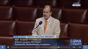 Pittenger Votes to Crack Down on Sanctuary Cities