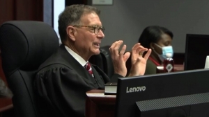 Judge Michael Robinson presiding over the ongoing Leandro case