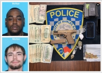 Hamlet Police: Drugs found during traffic stop, 2 charged