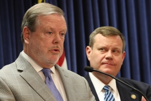 Senate leader Phil Berger, R-Rockingham, and House Speaker Tim Moore, R-Cleveland, filed a motion Jan. 14 in U.S. District Court for the Middle District of North Carolina to be admitted as intervenors to oppose the Voter ID lawsuit.